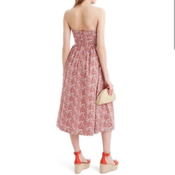J. Crew Strapless Liberty Dress - Picture 3 of 10